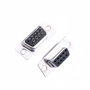 Conector Receptáculo D-<span class=keywords><strong>Sub</strong></span> Original 5-747905-2 de 9 Posiciones, 250V 3A, <span class=keywords><strong>Copa</strong></span> de Soldadura, Chapado en Oro, AMPLIMITE para Uso Industrial - Product Image 1