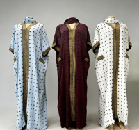 Robe mi-longue en mousseline de soie de haute qualité pour femme, motif vague, imprimé léopard et lettres, coupe classique, infroissable, style islamique