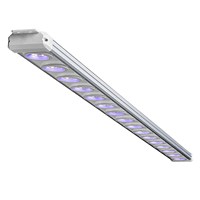 Lampu LED Grow Light Bar 75W DC24V Berpendingin Air GH50-90D-15Q Spektrum Penuh IP65 untuk Pertanian Vertikal Rumah Kaca