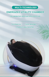 קפסולות סאונה אינפרא אדום חדר סאונה עם גלישת slimming אוזון ספא קפסולת ספא אורות אדומים אקריליק סלון יופי - Product Image 2