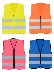 سترة أمان عاكسة عالية الجودة من فئة ISO <span class=keywords><strong>2</strong></span> ANSI/ISEA - Product Image 5