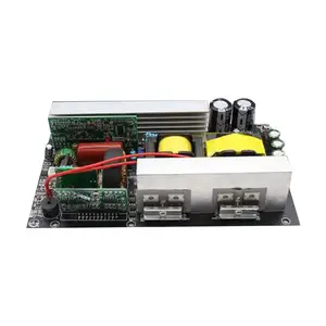 Papan Inverter Gelombang Sinus Murni, Catu Daya Penyimpanan Energi Luar Ruangan 500W 12V 24V Hingga 110V 120V 50Hz 60Hz