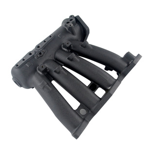Colector de admisión para Honda Civic EX92-95, piezas de repuesto de aleación de aluminio negro y plateado con tornillos incluidos - Product Image 2