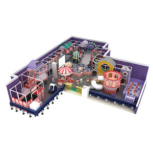 Parco giochi commerciale al coperto a tema caramella personalizzato per bambini, piscina con palline in plastica morbida e <span class=keywords><strong>Area</strong></span> per bambini - Product Image 2