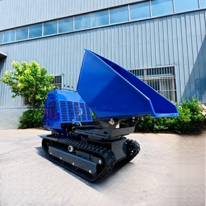 Kc-1200 Bestselling Products Kc-1200 Hydraulic Rotating Crawler Tipper 1200kg Small Rubber <b>Track</b> <b>Dumper</b> - Product Image 6