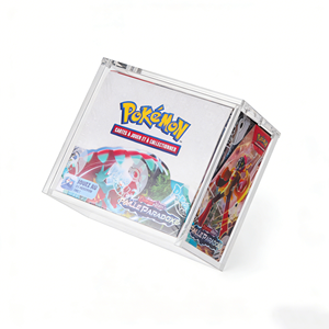 Boîte de présentation magnétique en acrylique écologique pour boosters Pokémon – Édition anglaise - Product Image 4