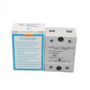 Relais statique monophasé 10A 25A 40A DC-AC DC-DC AC-AC SSR à traversée de zéro, format miniature, direct usine - Product Image 4