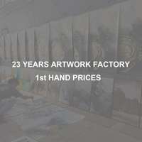 Peinture à l'huile sur toile, jupe volant, Art abstrait, personnes qui danse, design mural, pour le salon, décorations murales de la maison, grande taille