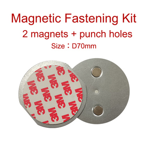 Kit <span class=keywords><strong>de</strong></span> fixation magnétique Support <span class=keywords><strong>de</strong></span> fixation pour détecteur <span class=keywords><strong>de</strong></span> fumée Montage magnétique Équipement <span class=keywords><strong>de</strong></span> lutte contre l'incendie et accessoire - Product Image 4
