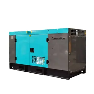 Powered by Perkinss 16KW 24KW New Design 3 phase 380V400V brushless alternator 16kw water cooled silent diesel generator factory