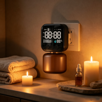 Diffuseur d'arômes mural intelligent à commande Bluetooth, électrique, pour huiles parfumées, fabrication directe d'usine, OEM