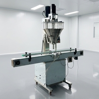 Machine de remplissage automatique de poudre en acier inoxydable RH avec contrôle PLC, remplisseur à vis sans fin haute précision pour applications alimentaires