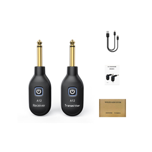 Sistema de <span class=keywords><strong>guitarra</strong></span> inalámbrico A12 - A13 - A14 - Transmisor y receptor - Venta al por mayor B2B, personalización, OEM/ODM - Product Image 2