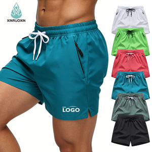 Shorts de sport pour hommes, best-sellers de l'<span class=keywords><strong>été</strong></span>, séchage rapide, coupe ample, décontractés, fitness, en soie glacée - Product Image 1