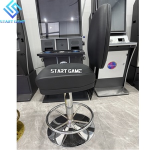Silla de Casino Moderna para Baccarat y Máquinas <span class=keywords><strong>Tragamonedas</strong></span> Altura Ajustable y Diseño Giratorio para Jugadores de Club de Póker - Product Image 4