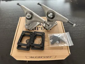 Carver CX4 Surf Skateboard Truck Surf <span class=keywords><strong>Skate</strong></span> Skateboard Longboard Truck Fish Board Long Board Soporte de dirección Soporte de monopatín - Product Image 3