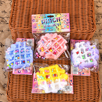 Jouet Squishy Patte de Chat Gaufre Donut Ultra Doux à Rebond Lent Anti-Stress Styles Mixtes 50+ Vente en Gros Caoutchouc