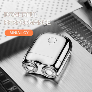 Rasoirs électriques pour hommes, tendance, rasoir de voyage mini portable rechargeable par USB, coffret cadeau pour rasoir à barbe de petit ami - Product Image 5