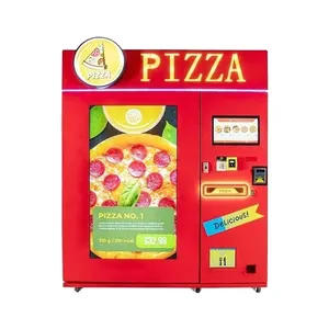 Smart Anytime Oven Making Pizza Vending Machine Pre-Made Fast Hot Food Cooking