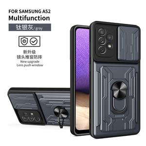 Prezzo all'ingrosso 360 scheda di protezione Slot per telefono cassa con cavalletto ad anello per Samsung <span class=keywords><strong>Galaxy</strong></span> <span class=keywords><strong>A52</strong></span> 5G <span class=keywords><strong>custodia</strong></span> antiurto per gli uomini - Product Image 6
