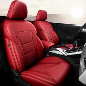 Fundas de Asiento de Coche Personalizadas de Cuero Originales para Audi, Diseño de Cojín Personalizado para las Cuatro Estaciones, Cinco Asientos Completos - Product Image 2