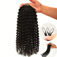 Cheveux au crochet Hot Selling Miracle Knots 100% Brésiliens 12A Vierge Remy Double Trame Faite à la Machine Emballage Personnalisé Tresses Bohèmes pour Femmes