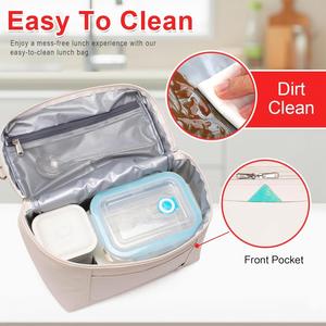 Sac isotherme portable et étanche personnalisé avec logo pour pique-nique, camping et repas – Idéal pour hommes et femmes - Product Image 4