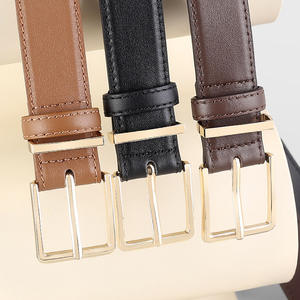 <span class=keywords><strong>Cintura</strong></span> personalizzata in pelle di mucca <span class=keywords><strong>bordeaux</strong></span> stile retrò per le donne pieno grano genuino jeans Casual alta qualità Pin in rame personalizzato - Product Image 2