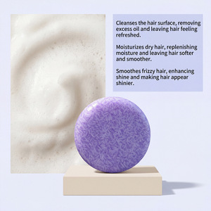 เกล็มซี แฮร์แคร์ เจนเทิล คลีนซิ่ง นอริชชิ่ง <span class=keywords><strong>ลาเวนเดอร์</strong></span> 2 อิน 1 แชมพูและครีมนวดผมแบบก้อน - Product Image 5