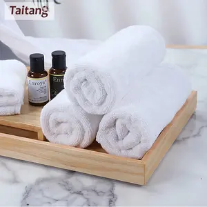 泰唐酒店白色纯棉毛巾套装手洗脸浴酒店毛巾出售