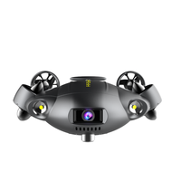 Camoro Mini Rov Drone sous-marin de plongée VR Robot sous-marin avec caméra 4K 14400mah 6000 Lumen pour l'inspection et le sauvetage