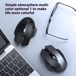 <span class=keywords><strong>INPHIC</strong></span> PM6 Tri-Mode <span class=keywords><strong>Ratón</strong></span> <span class=keywords><strong>inalámbrico</strong></span> Bluetooth F1S Carga Silenciosa Orientación de la mano derecha para negocios Oficina Gaming PC Uso de computadora portátil - Product Image 4