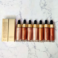 Crème Visage Corps Bronzer Shimmer Glitter Highlighter Maquillage Private Label Liquid Highlighter