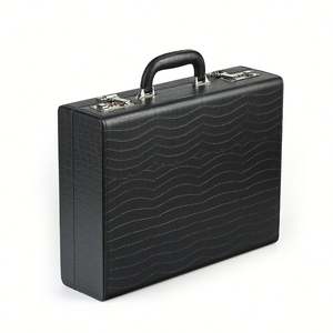 Joyero de cuero WEIMEI con embalaje y almacenamiento de regalo con logotipo personalizado - Product Image 1