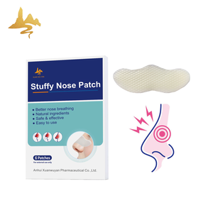 แผ่นแปะจมูกปูนปลาสเตอร์จีนไฮโดรเจลแบบใช้แล้วทิ้งสารสกัดจากสมุนไพรช่วยในการแพ้จมูกเทรนด์ใหม่ - Product Image 4