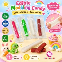 Pâte à modeler comestible en gros OEM ODM, bonbons de qualité alimentaire, argile à modeler créative DIY, bonbons mous pour enfants