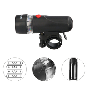 LED <b>Bicycle</b> <b>Light</b> Kit - Front and Rear <b>Lights</b> Plus. Battery Operated. - Product Image 5