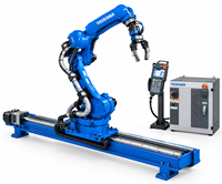 Robot industriel à 4 axes pour charges lourdes, Yaskawa PL320, robot de palettisation, charge utile 320 kg, poste de travail robotique pour la logistique