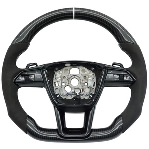 Volant de performance en fibre de carbone de haut niveau pour <span class=keywords><strong>Audi</strong></span> A4 A7 B9 R8 RS <span class=keywords><strong>RS3</strong></span> S3 S4 S5 - Product Image 2