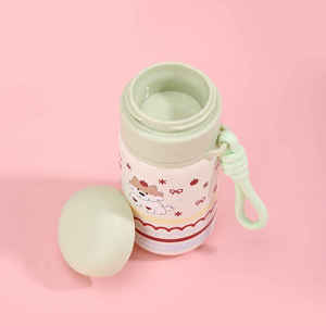 Cartoon Adults Direct Drinking Cup Portable Stainless Steel Leak-Proof Insulated Cup Carrying Strap 6-12 Hours Thermal - Product Image 5