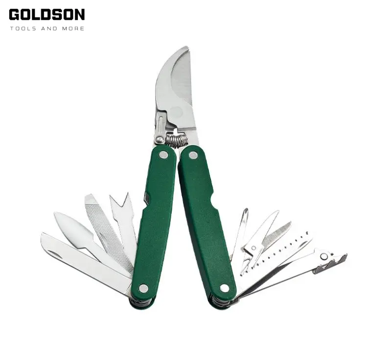 접는 multifunction plastic handle 정원 multi tool