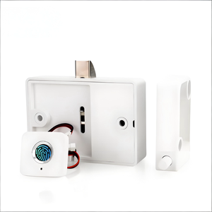 Wholesale Mini White Smart <strong>Door</strong> <strong>Lock</strong> Childproof Fingerprint Cabinet <strong>Door</strong> <strong>Lock</strong> Memory Card Storage SDK Safety Digital <strong>Lock</strong> - Product Image 1