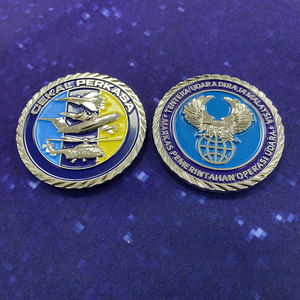 เหรียญเหรียญที่กําหนดเองเหรียญสองด้านชุบทองเก่าโลหะผสมสังกะสีโลหะของที่ระลึกความท้าทายนูนเหรียญเคลือบอ่อน - Product Image 3