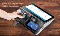 Usine POS 11.6 pouces windows android écran tactile électronique Mini caisse enregistreuse systèmes de Point de vente Pos avec imprimante