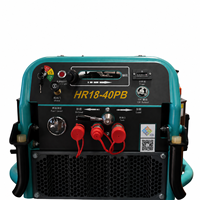 Unité hydraulique portable Huirui HR18-40PB 18HP à essence 12V en acier inoxydable - Pack de pompe hydraulique mobile