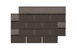 Bardeaux d'asphalte faciles à installer Bardeaux de toiture en asphalte de couleurs personnalisées pour villa Maison en bois - Product Image 3