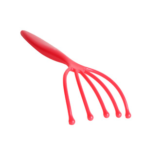 Five Claw Scalp Massager Red Plastic Mini Head <b>Massage</b> <b>Tool</b> For Relaxation - Product Image 5