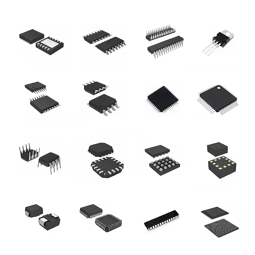 Kit de composants électroniques professionnels Fournisseurs d'or chinois Circuits intégrés ER Fabrication de puces IC alternatives chinoises