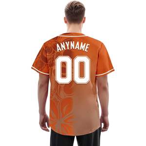 Camiseta de béisbol para hombre 2025, bordado Floral/estampado, número de nombre personalizado, uniforme transpirable para abanico, camisa, patrón de grafiti Floral - Product Image 3