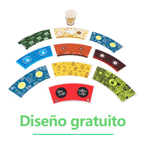 Gobelet en papier biodégradable écologique à revêtement ondulé, en pâte à papier haute performance, pour boissons chaudes (café et bière) jetables - Product Image 4